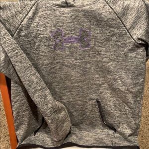 Heather grey Under armor hoodie